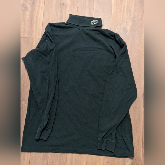 Brooks Running Long Sleeve Mock Neck Dark Green Base Layer Men's Large - Picture 2 of 4